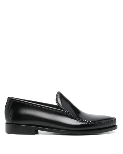 G.H.BASS Leren Loafers in het Black voor heren