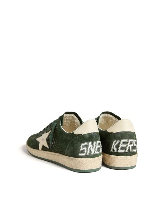 Golden Goose Deluxe Brand Green Ball Star Trainers for men