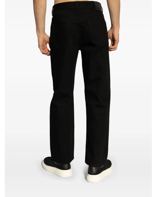 Alexander McQueen Straight Leg Jeans in Black für Herren