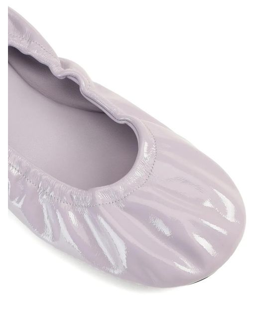 Sergio Rossi White Orb Gathered Pumps