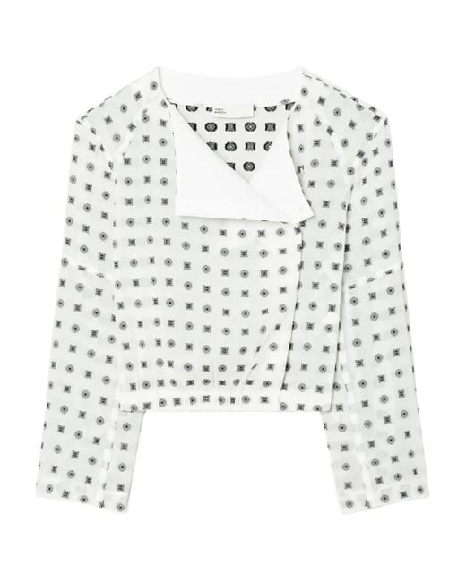 Tory Burch ポルカドット トップ White