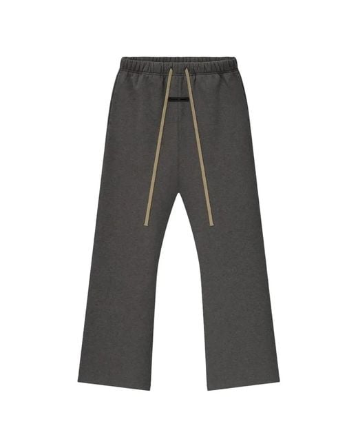 Fear Of God Gray Pantalon De Jogging Évasé À Lien De Resserrage for men