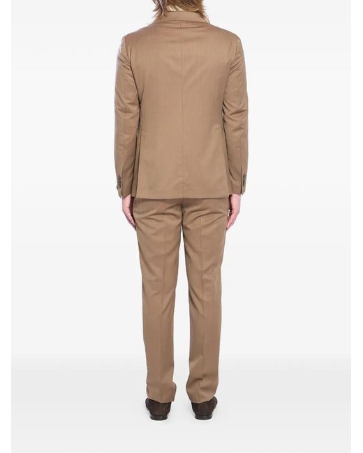 Tagliatore Natural Single-Breasted Suit for men