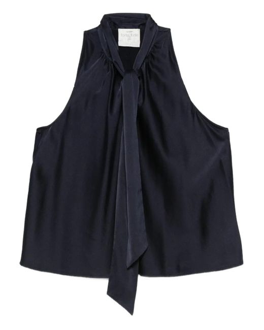 Forte Forte Blue Neckholder-Oberteil