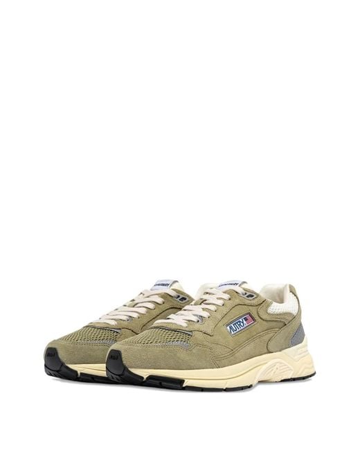 Autry Green Suede Sneakers for men
