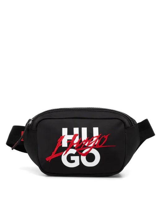 HUGO Black Handwritten 2.0 Belt Bag for men