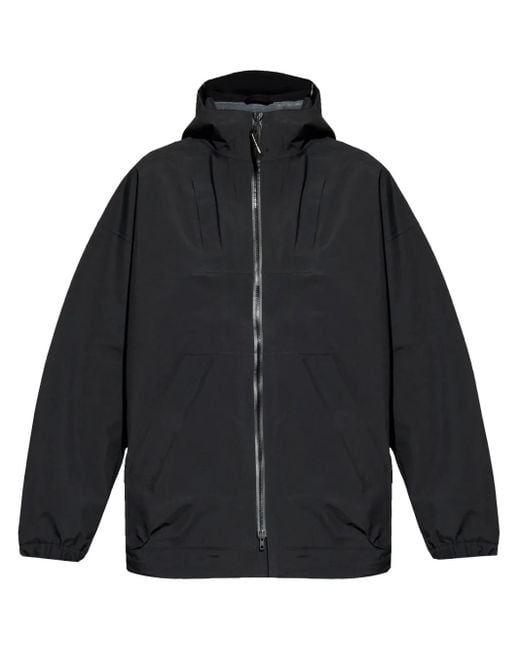 Y-3 Blue Gore-Tex Hard Shell Oversize Jacket for men