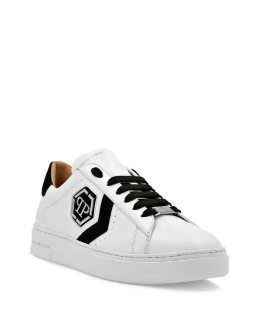 Philipp Plein White Trainers for men