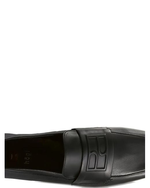 Högl Black Sue Leather Loafers