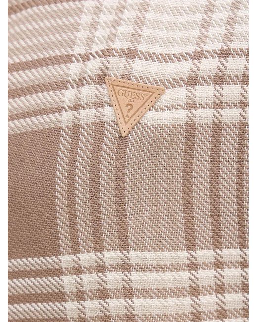 Guess Natural Patterned Shirt for men