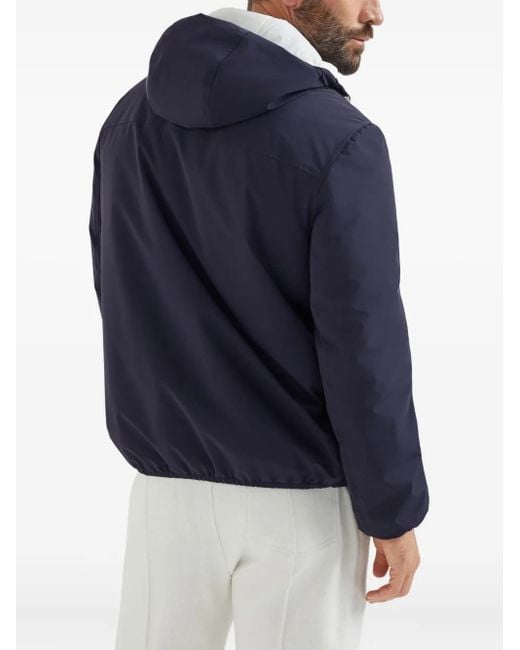 メンズ Brunello Cucinelli ロゴ ジャケット Blue