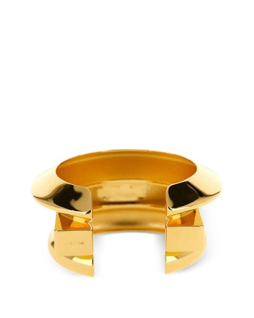 Elisabetta Franchi Women's Metallic Logo-Detail Cuff Bracelet