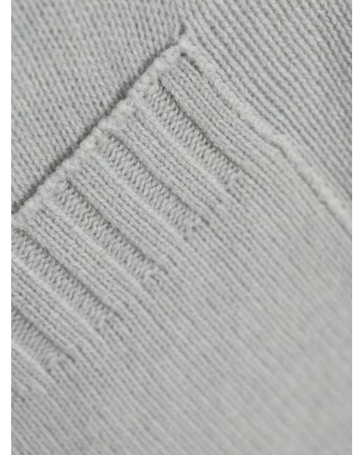 Fabiana Filippi Gray Patch-Pockets Cardigan