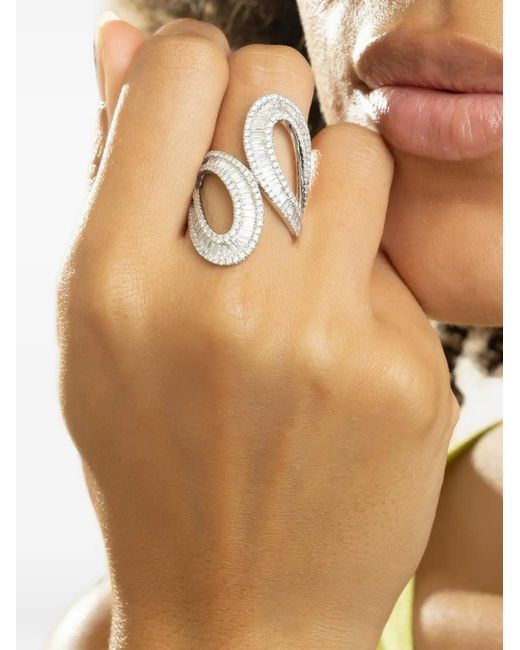 Graziela Brown Diamond Bypass Ring