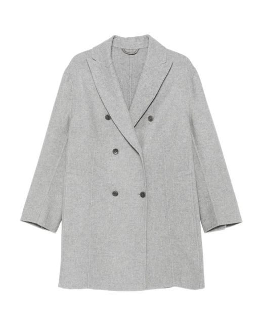 Cappotto Doppiopetto di Ermanno Scervino in Gray