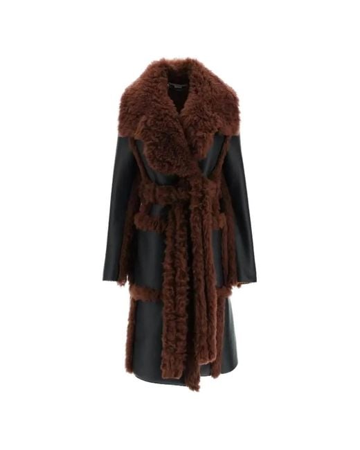 Stella McCartney Brown Belted Coat