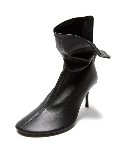 Acne Black Leather Boots