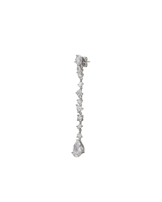 Anabela Chan White 14K Celestial Dust Diamond Earrings