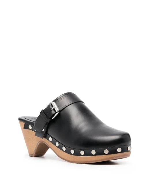 Isabel Marant Black Titya Clogs