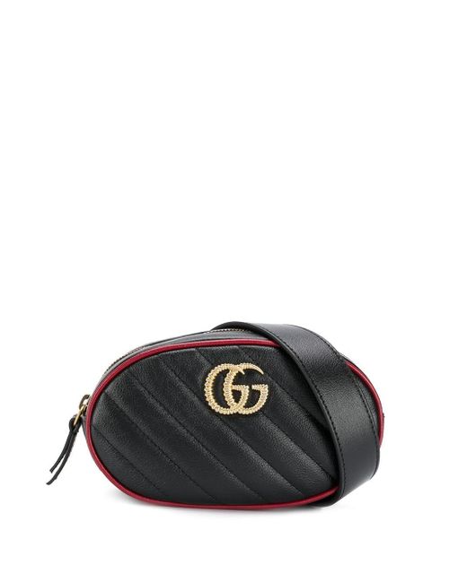 gucci gg marmont matelassé leather belt bag