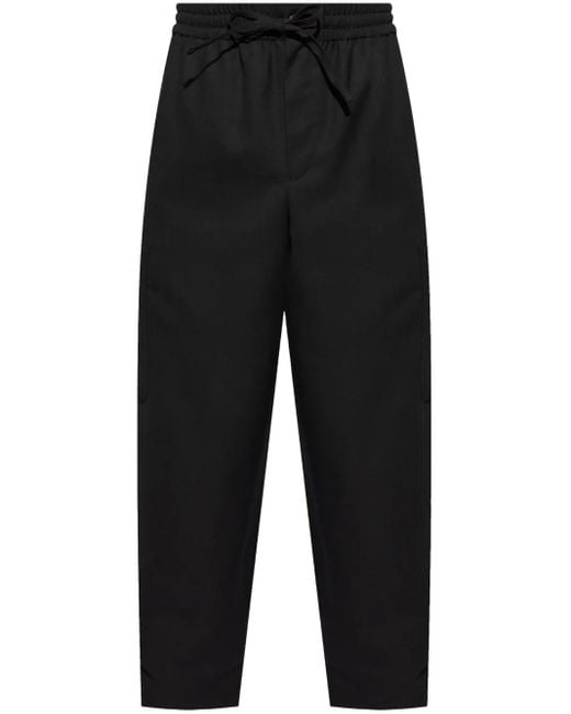 KENZO Cargo Broek Met Trekkoord in het Black voor heren