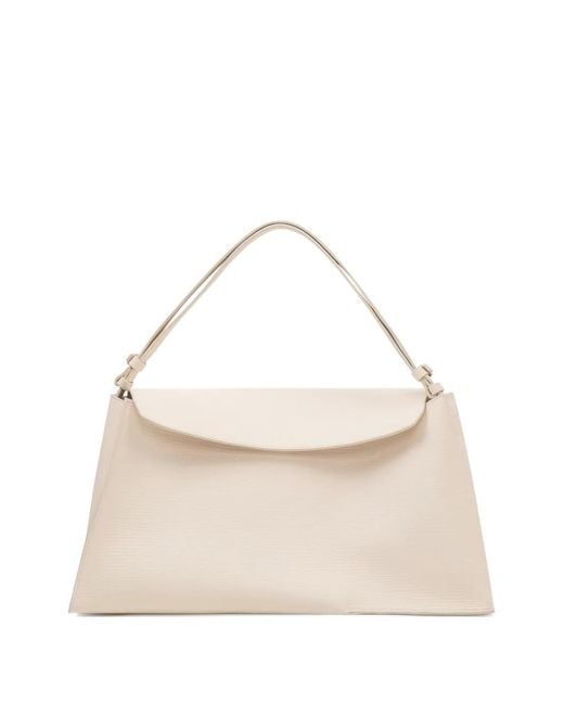 Studio Nicholson Natural Sac Porté Épaule Shiboru En Cuir