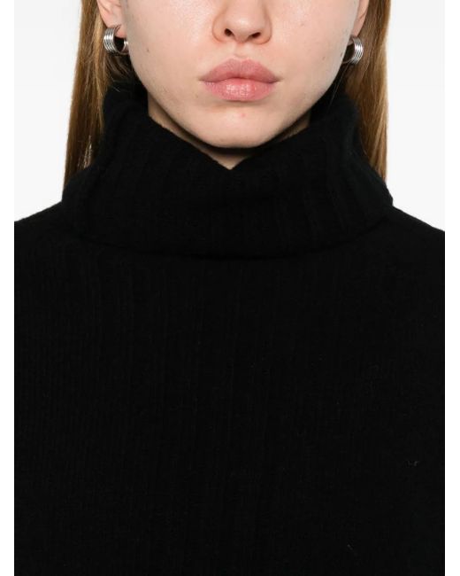 Herno Black Wool Jumper