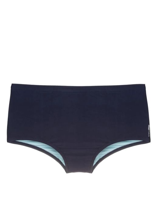 Bañador Copacabana Lisa con logo estampado Lygia & Nanny de hombre de color Blue