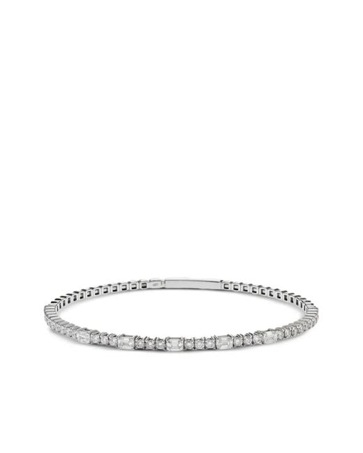 Jewels Aficionado White 18K Diamond Tennis Bracelet