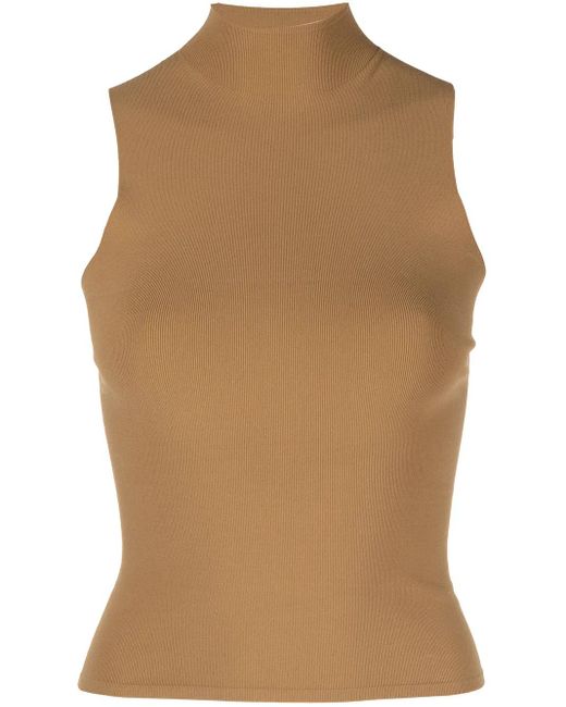 Alexander Wang モックネック トップ Brown