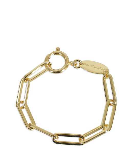FEDERICA TOSI Metallic Square Chain Bracelet