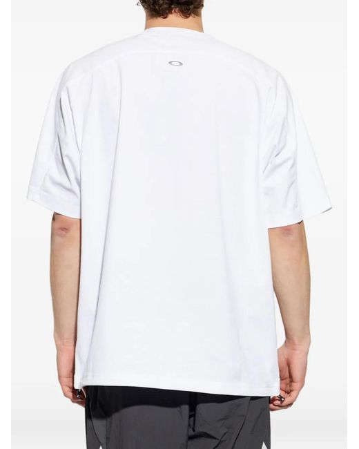 Oakley White Fgl Static Short-Sleeve T-Shirt for men