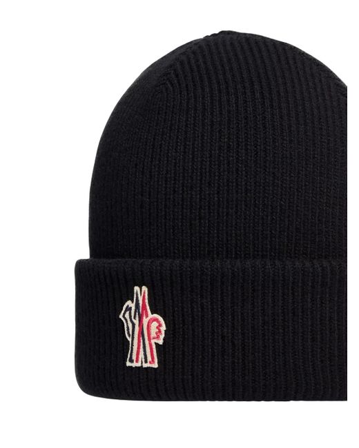Moncler Blue Logo Hat