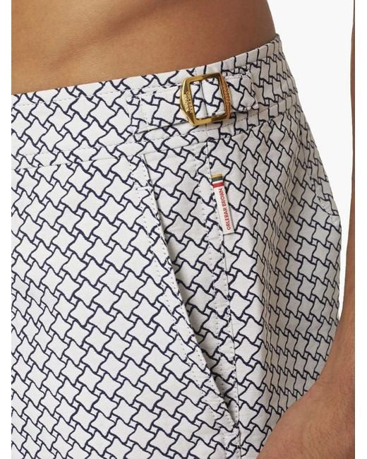Orlebar Brown Blue Bulldog Swim Shorts for men