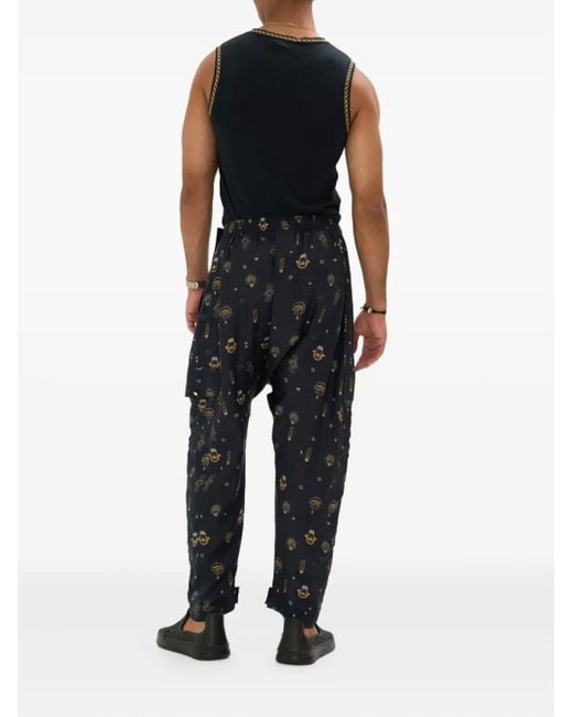 メンズ Camilla Call Me Cleopatra Drop-crotch Trousers Black