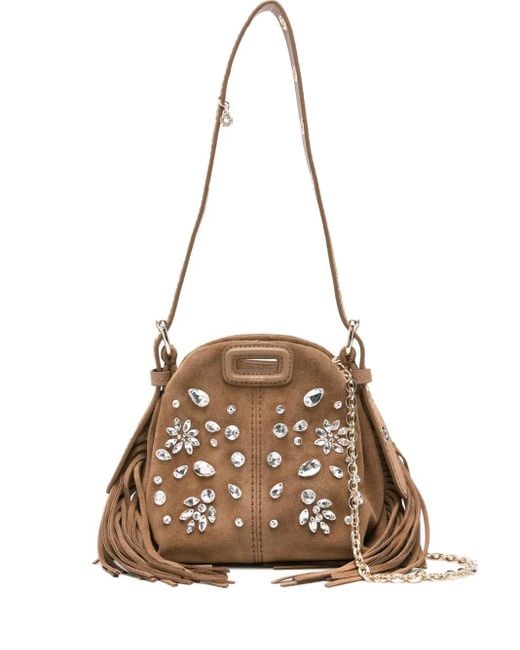 Bolso Miss M mini Maje de color Brown