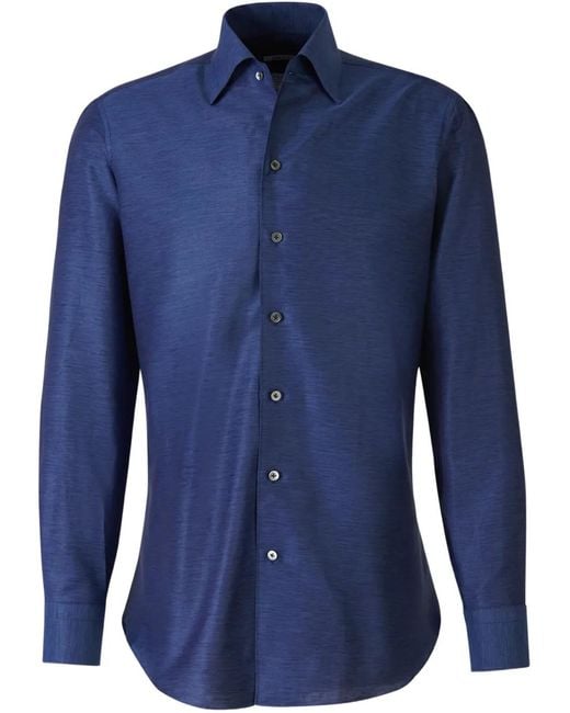 Camicia Cannes di Fray in Blue da Uomo