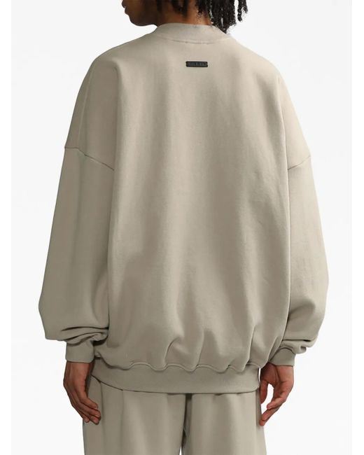 メンズ Fear Of God ロゴ スウェットシャツ Natural