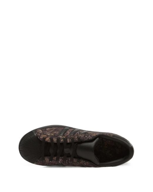 Adidas Brown Superstar Ii Mossy Oak Sneakers