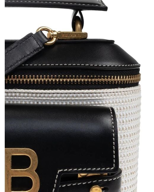 Borsa Tote B-Buzz di Balmain in Black