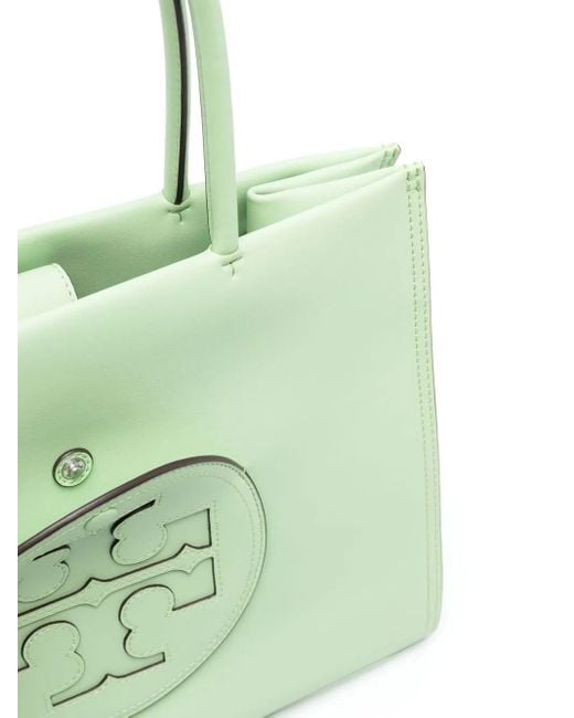 Tory Burch Green Tote Ella Bio Small