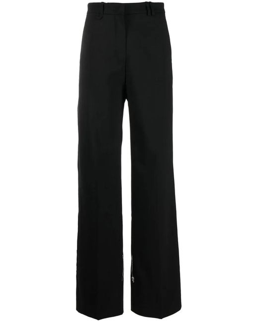 Jacquemus Black High Waist Trousers