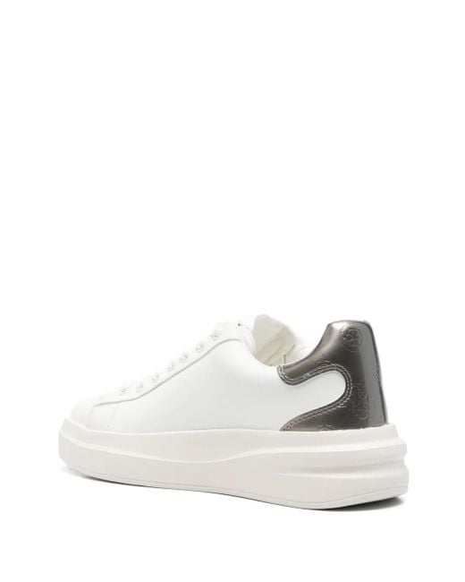 Guess White Elbina Sneakers
