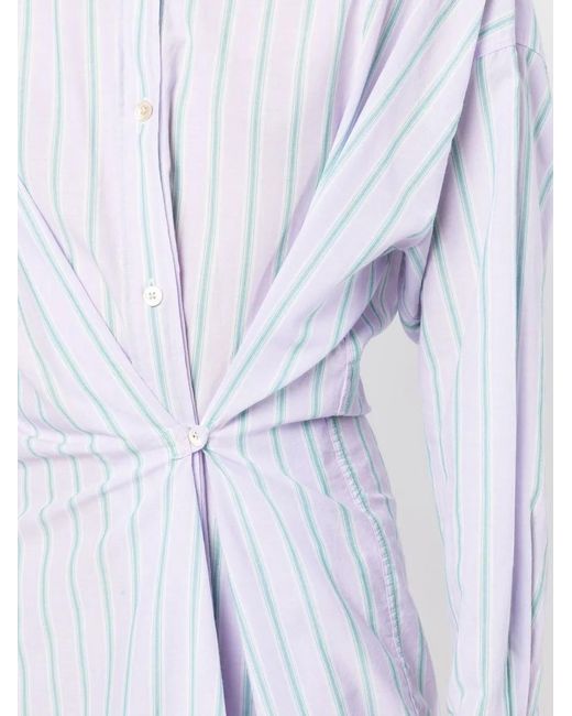 Isabel Marant White Seen Shirt Dress