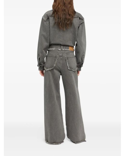 Alanui Gray Free Horizons Jeans