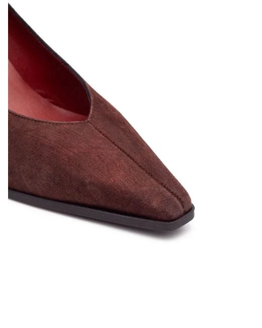 Festamilano Purple Wara Tapered-Toe Pumps