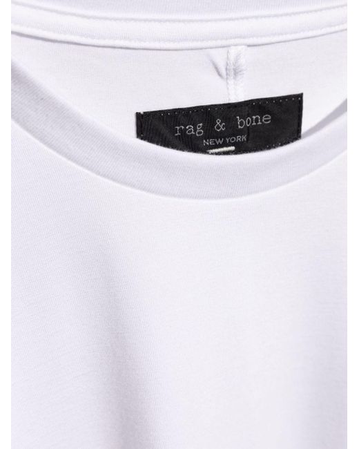Rag & Bone T-Shirt mit Rundhalsausschnitt in White für Herren