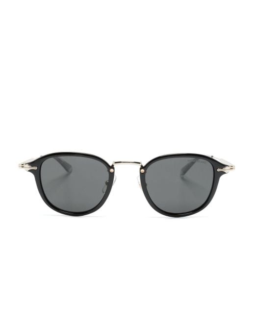 Montblanc Gray 0336 Square-frame Sunglasses for men