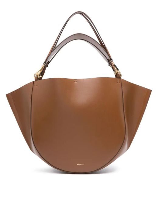 Wandler Brown Mia Tote Bag