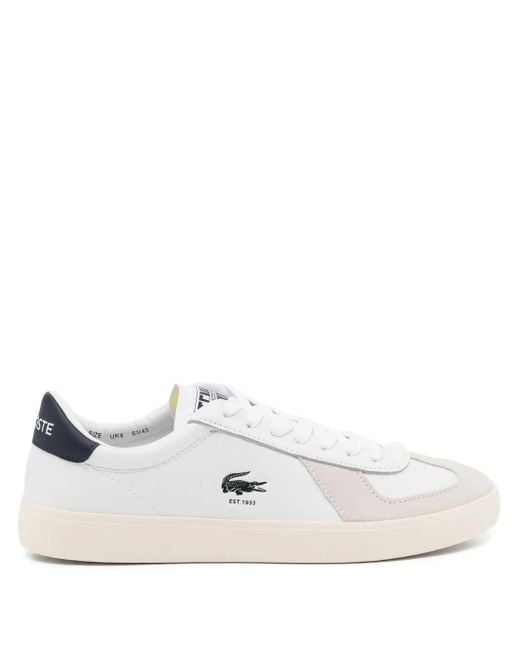 メンズ Lacoste Baseshot Pro スニーカー White